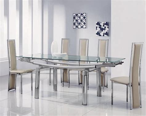 20 Ideas Of Extendable Glass Dining Tables And 6 Chairs Dining Room Ideas
