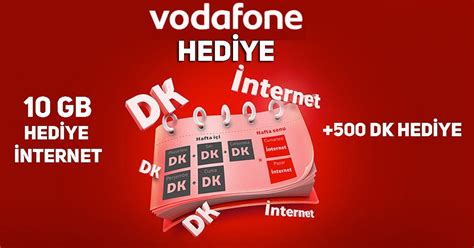 Vodafone Bedava İnternet Vodafone Hediye İnternet