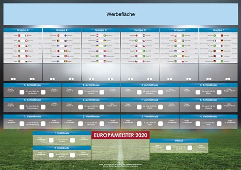 Alle spiele der europameisterschaft „uefa euro auf einen blick. Fussball-Spielplan und Werbeartikel zur Fussball-EM-2021