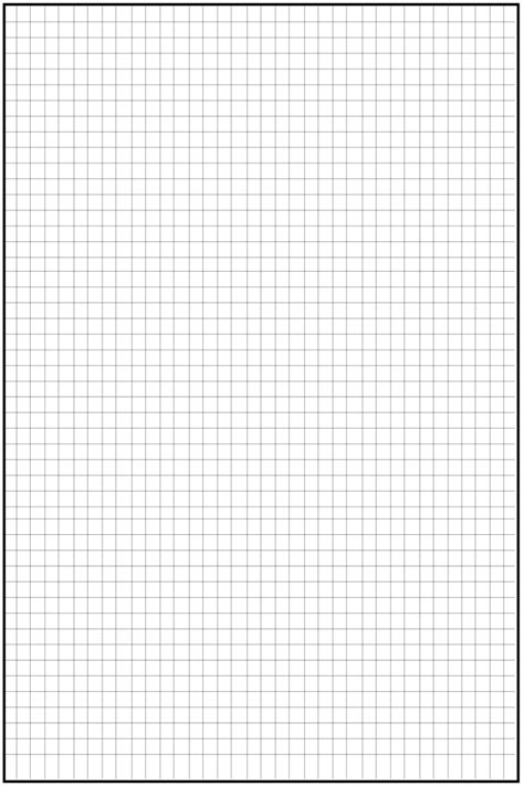 Printable Free Knitting Graph Paper Template PDF