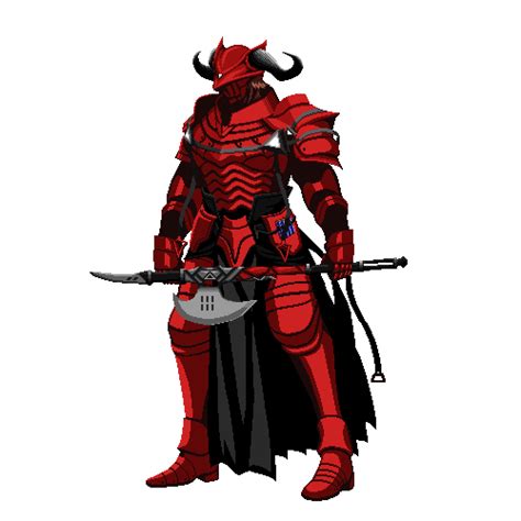 Kay I Finished The Blood Knight Sprite Next One On The List Should Be