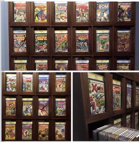 Comic Book Display Shelf Stylish Comic Book Storage A Little