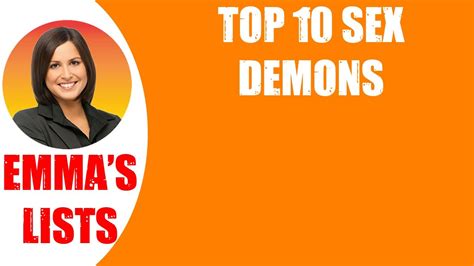 🛑top 10 Sex Demons 👉 Perfect List Youtube