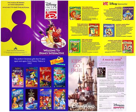 Disney Interactive Uk Vhs Catalogue 1995 By Gikesmanners1995 On