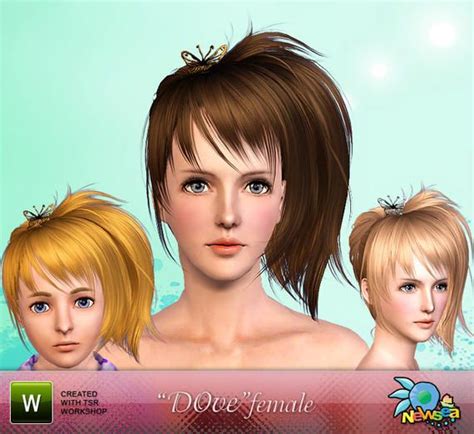 Kitty Female Hairstyle By Newsea Hairstyle Ideas