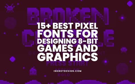 15 Best Pixel Fonts For Designing 8 Bit Games And Graphics