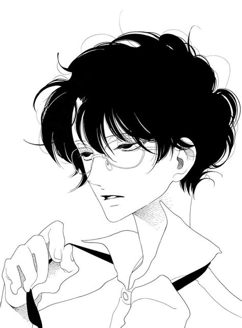 Anime Boy With Glasses Tumblr