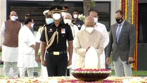 President Kovind Pm Modi Pay Tributes To Atal Bihari Vajpayee