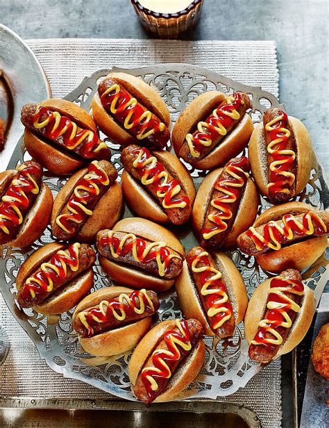 20 Mini Posh Hot Dogs Mands Party Food Buffet Buffet Food Birthday