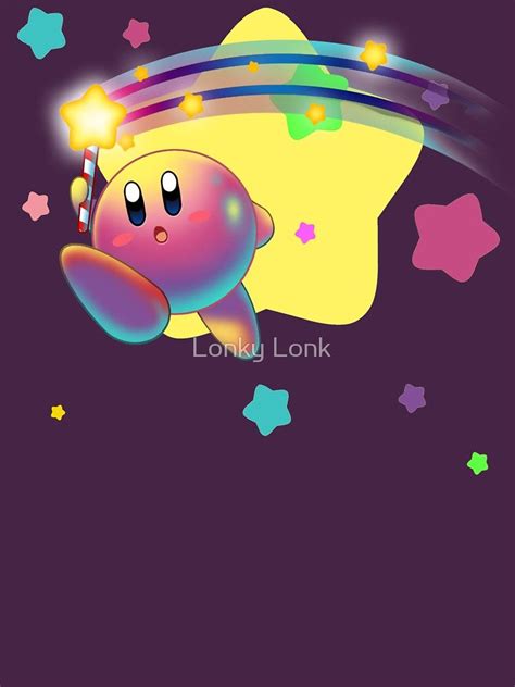Kirby Super Star Rod T Shirt By Lonky Lonk Kirby Games Kirby
