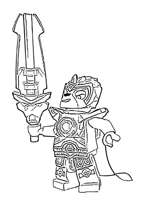 Lego Chima Coloring Pages Laval The Lions Squid Army Kleurplaten