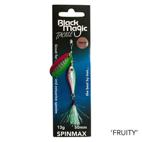 Black Magic Spinmax Fruity Lure 13g Pinksilvergreen