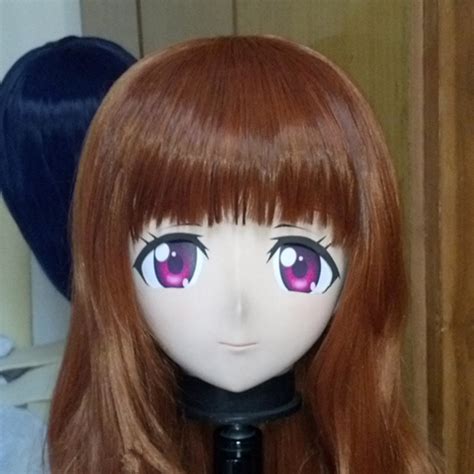 C2 034 Top Quality Handmade Female Silicone Rubber Full Face Anime