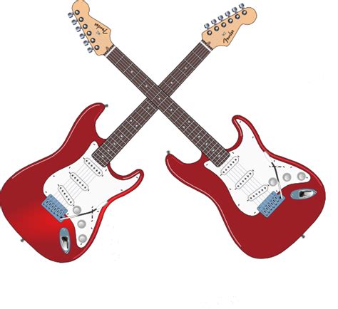 Download Guitar Vector Electric Red Hq Image Free Hq Png Image Freepngimg