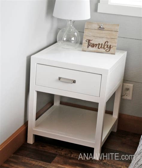 Simple Modern Bedside Table Ana White