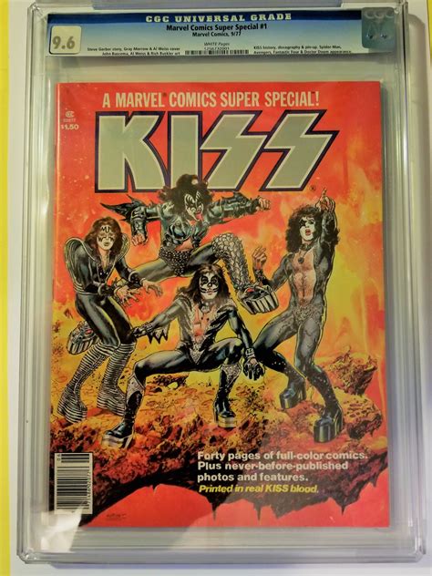 It was june 30, 1977, when marvel comics issued the first of two comic books based on kiss. MODERN COMICS SUPER SPECIAL # 1 CGC 9.6 - KISS COVER W ...
