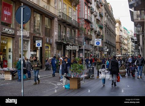 Busy Street In Naples Hi Res Stock Photography And Images Alamy