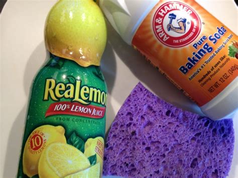 The Magic Of Lemon Juice And Baking Soda For Natural Cleaning Modern Day Moms