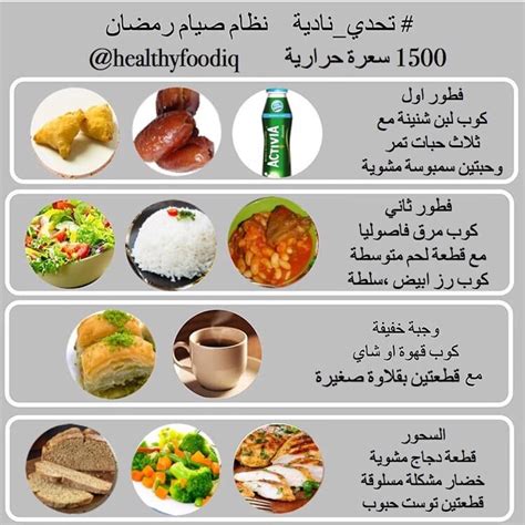 السعرات الحرارية في اكلات رمضان