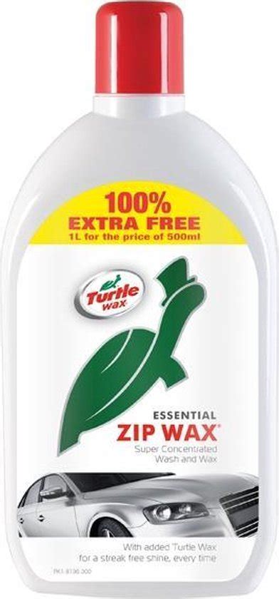 Turtle Wax Essential Zip Wax Autowax 1 Liter