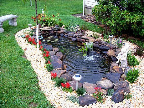 Macfarlane suggests incorporating items that make for a natural look. Preparation of How to Make a Pond in Your Backyard : How ...