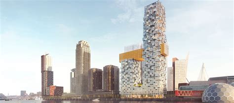 New Skyscraper In Rotterdam Mvrdv Wins The Competition To Design The