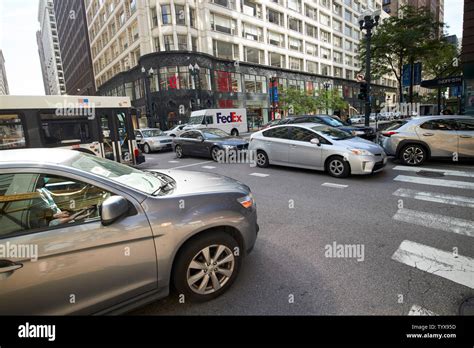 Traffic Jam Usa Downtown Hi Res Stock Photography And Images Alamy