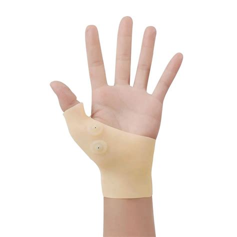 1pcs Magnetic Therapy Wrist Hand Thumb Support Gloves Silicone Gel