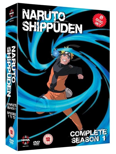 Naruto Shippuden Complete Series 1 8 Disc Import Elokuvat