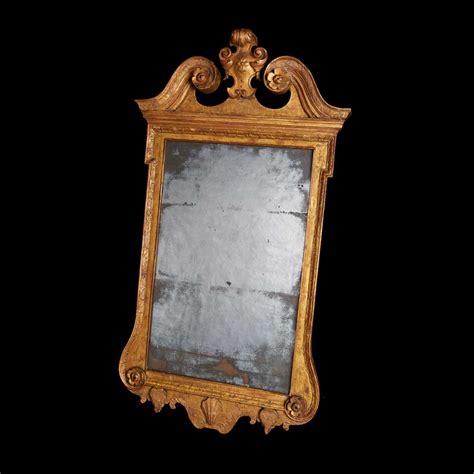 George Ii Carved Giltwood And Gesso Mirror