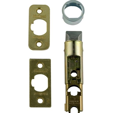 Kwikset Adjustable Entry Latch Polished Brass At