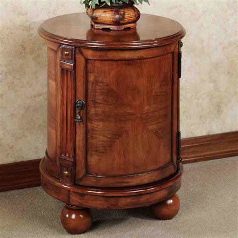 Dining tables are the heroes of the home. Round End Table With Storage - Decor Ideas