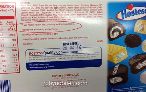 Hostess Exposes The Lie About Labeling Gmos Robyn O Brien Critical