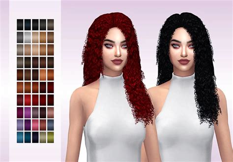 Sims 4 Hairs Simpliciaty Lexa Hair Vrogue