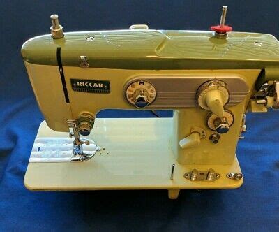 This is a quick instruction on how to thread a riccar fa sewing krlubk.rug a bobbing also included. 1950s VINTAGE Riccar 950B Sewing Machine WORKS GREAT Made ...