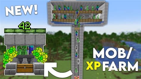 Minecraft Easiest Mob Xp Farm Tutorial 119 Improved Version