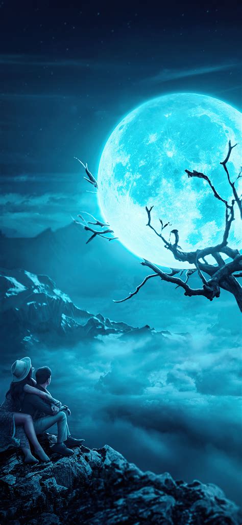 Moon And Tree Wallpapers Wallpaper Cave