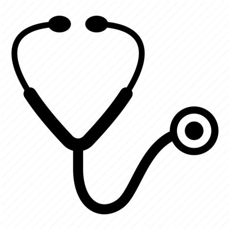 Doctor Healthy Heart Beat Hospital Nurse Stethoscope Icon
