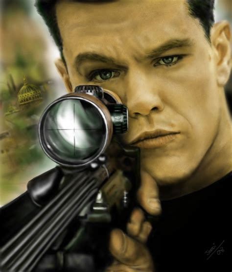 Matt Damon As Jason Bourne In The Bourne Identity 2002 Jason Bourne