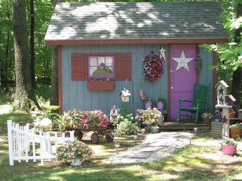 30 Wonderfully Inspiring She Shed Ideas To Adorn Your Backyard Diy Storage Shed Building A