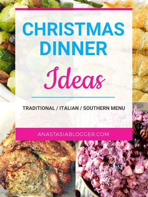 Here's what a classic christmas dinner looks like across the pond. Best 25+ Christmas Dinner Ideas - Traditional / Italian / Southern Menu | Christmas dinner menu ...