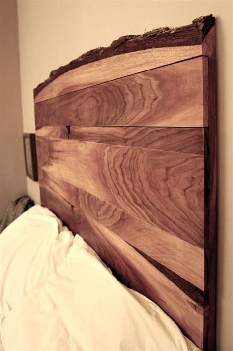 This live edge headboard is a one of. Live Edge Headboard. Black Walnut | Live edge headboard ...