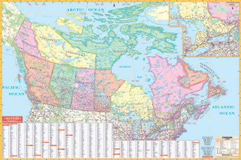 Canada Classroom Maps Canada Wall Map