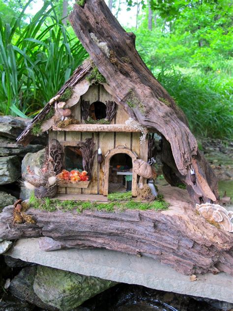 Whimsical Properties Custom Made Fairy Houses Záhrada Víl Víly