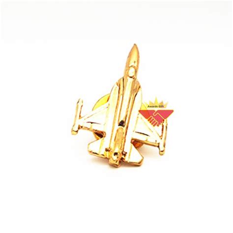 China Customized Full 3d Gold Aircraft Lapel Pin Suppliers