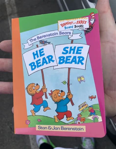 Berenstain Bears Andhe Bear She Bear Board Book Brand New Rare In Hand 695 Picclick