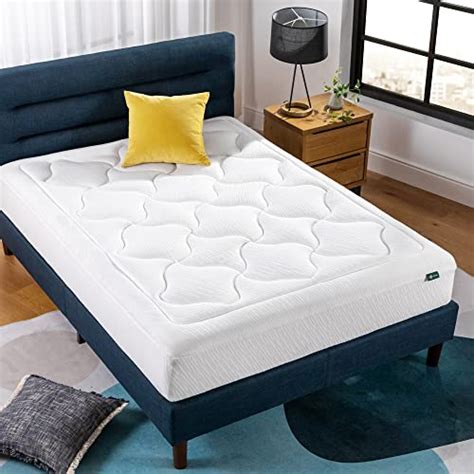 zinus 10 inch cloud memory foam mattress pressure relieving bed in a box certipur us