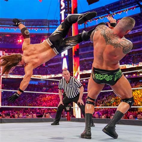 Photos Styles And Orton Battle In Must See Match Aj Styles Randy