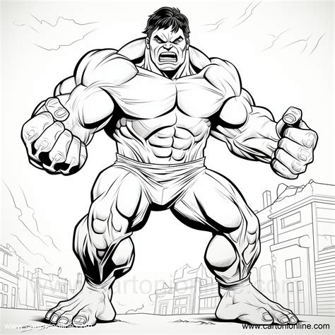 Compartir M S De Hulk Dibujo Animado Para Colorear Muy Caliente Camera Edu Vn