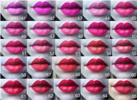 L Oreal Matte Lipstick Colors Chart Lipstutorial Org